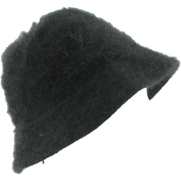 Blank Angora Blend Fuzzy Bucket Hat main image 6